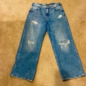 Anthropologie Pilcro Jeans Ripped Size 30